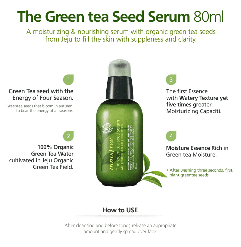 Innisfree Green Tea Seed Serum 80ml