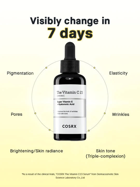 Cosrx The Vitamin C 23 Serum Hookskorea Korean Skincare Korea cosmetics