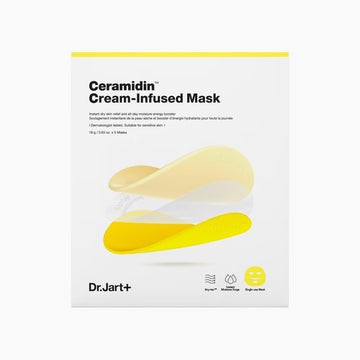 Dr.Jart+ Ceramidin cream infused mask hookskorea korean skincare cosmetics