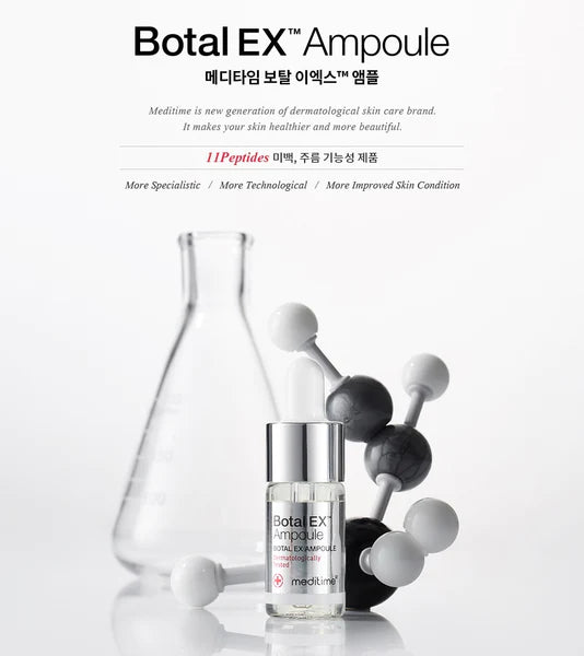 MEDITIME Botal EX Ampoule Korean Skincare Cosmetics HooksKorea