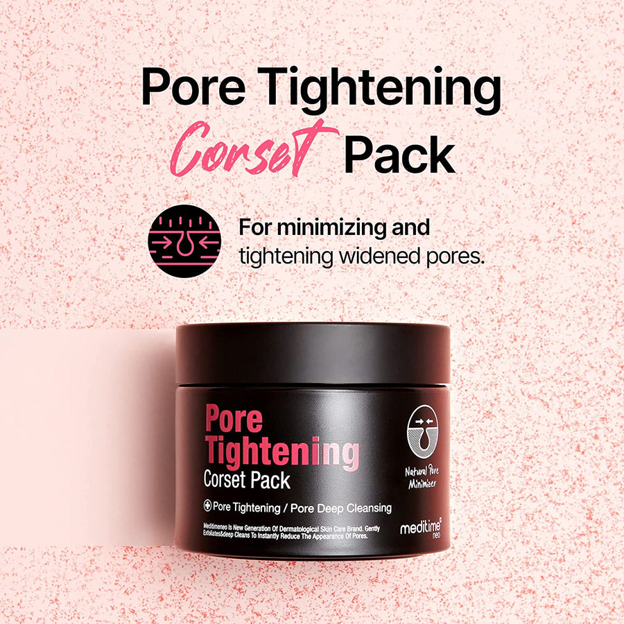 meditime pore tightening pack korean skincare hookskorea