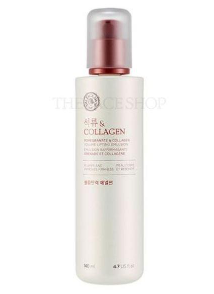 TheFaceShop Pomegranate And Collagen Volume Lifting Emulsion(140ml), SkinCare, THE FACE SHOP, www.hookskorea.com - www.hookskorea.com