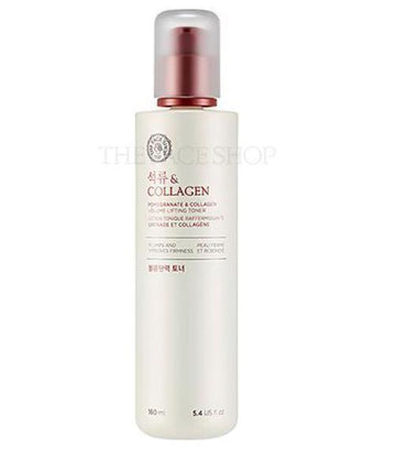 TheFaceShop Pomegranate And Collagen Volume Lifting Toner(160ml), SkinCare, THE FACE SHOP, www.hookskorea.com - www.hookskorea.com